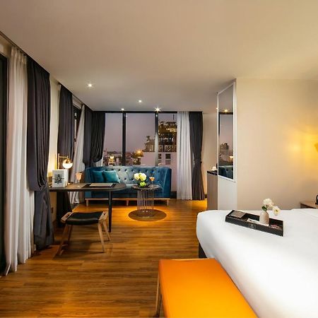 Aurora Premium - A Lifestyle Hotel Hanoi Bagian luar foto