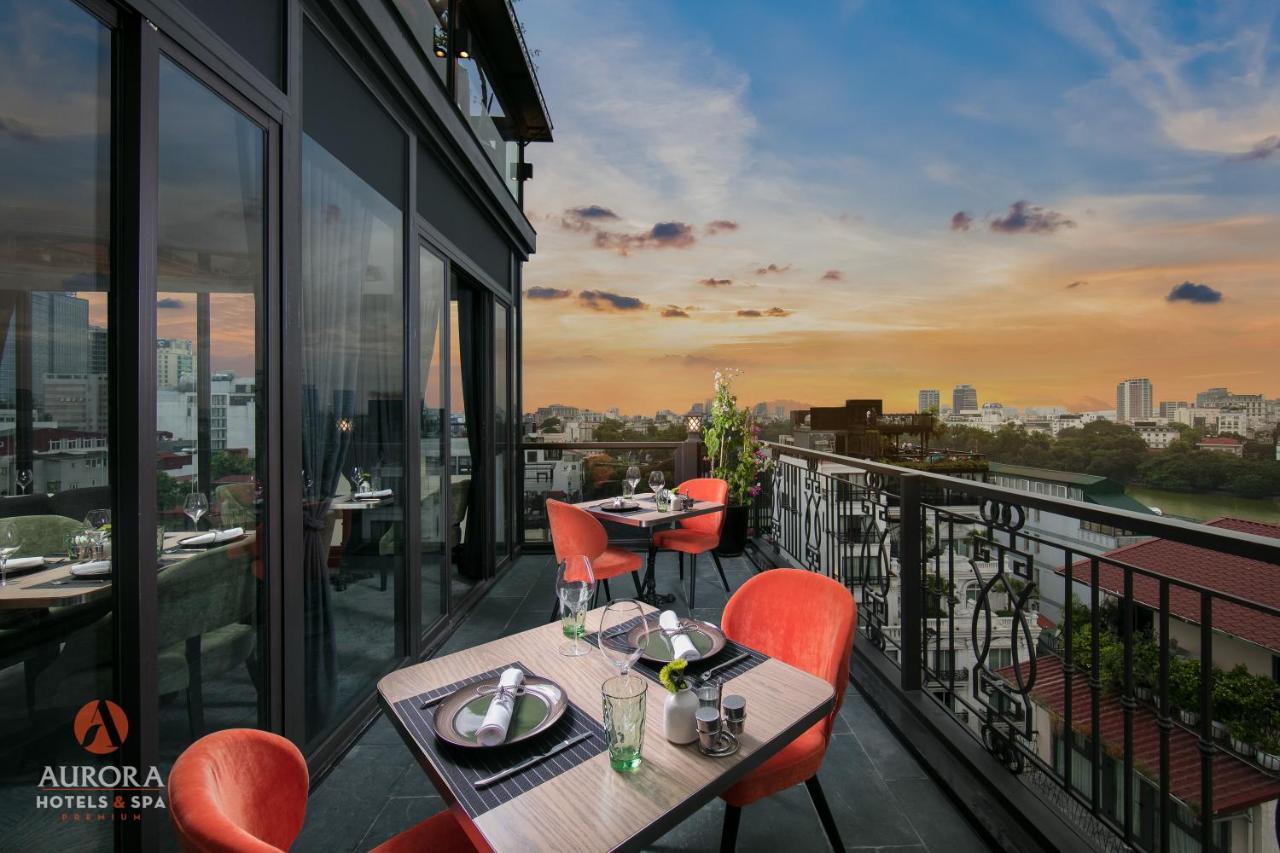 Aurora Premium - A Lifestyle Hotel Hanoi Bagian luar foto