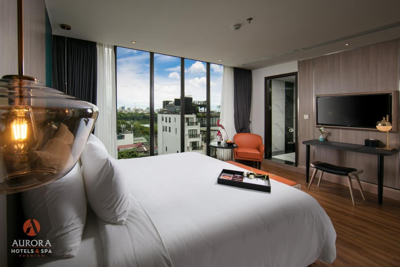 Aurora Premium - A Lifestyle Hotel Hanoi Bagian luar foto