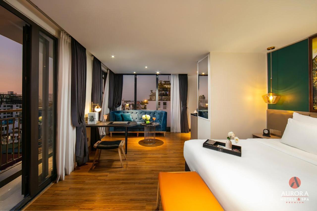 Aurora Premium - A Lifestyle Hotel Hanoi Bagian luar foto