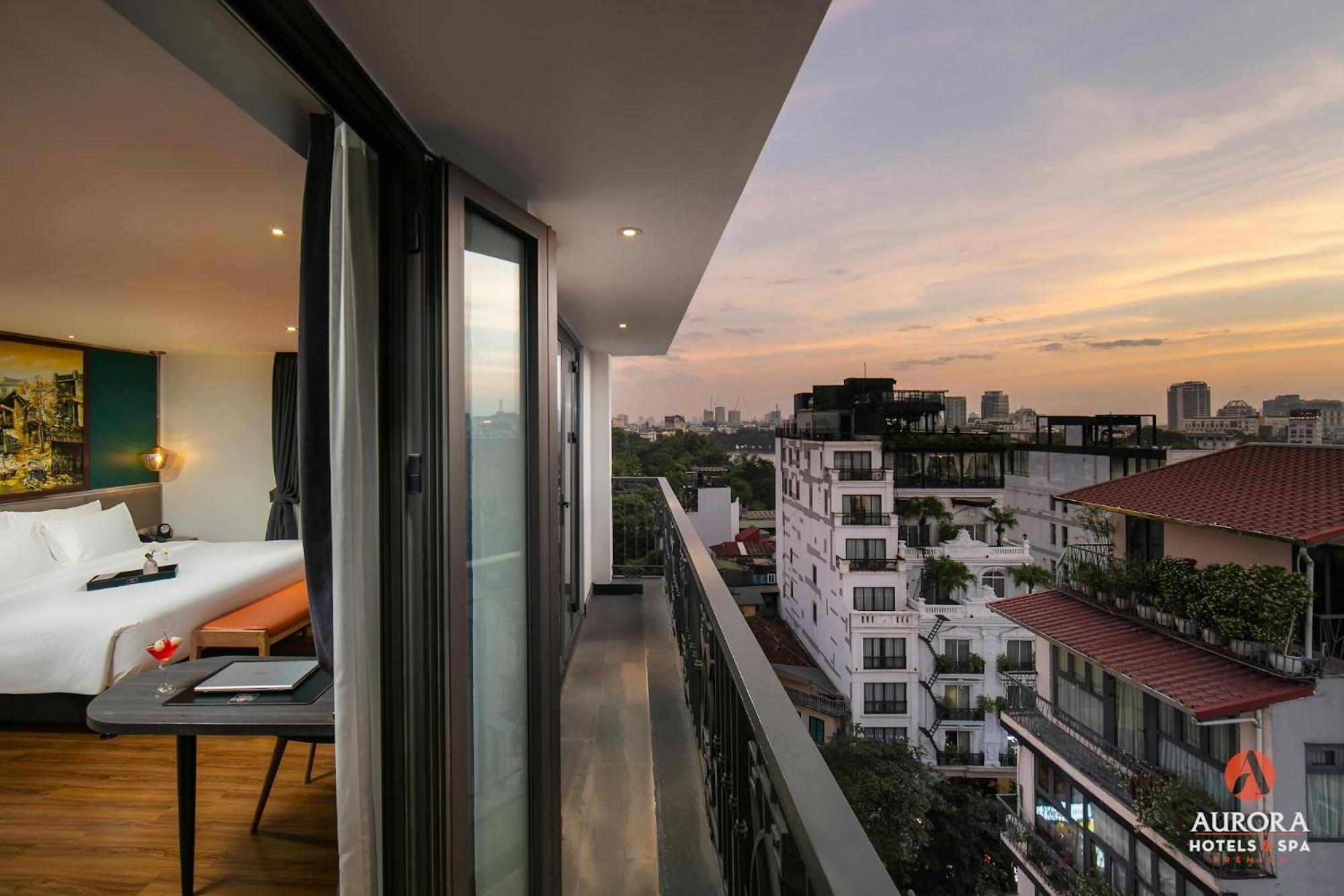 Aurora Premium - A Lifestyle Hotel Hanoi Bagian luar foto