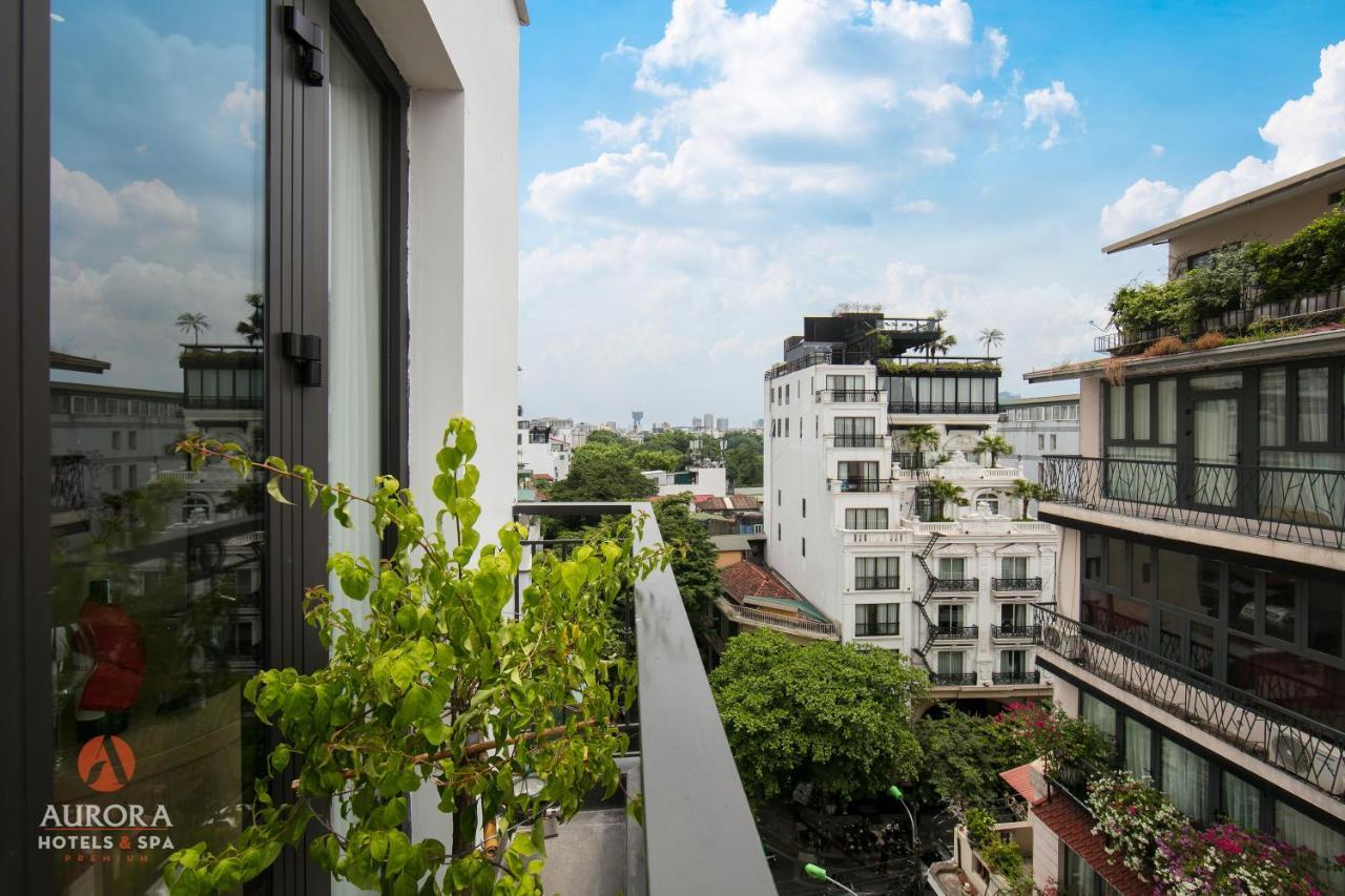 Aurora Premium - A Lifestyle Hotel Hanoi Bagian luar foto