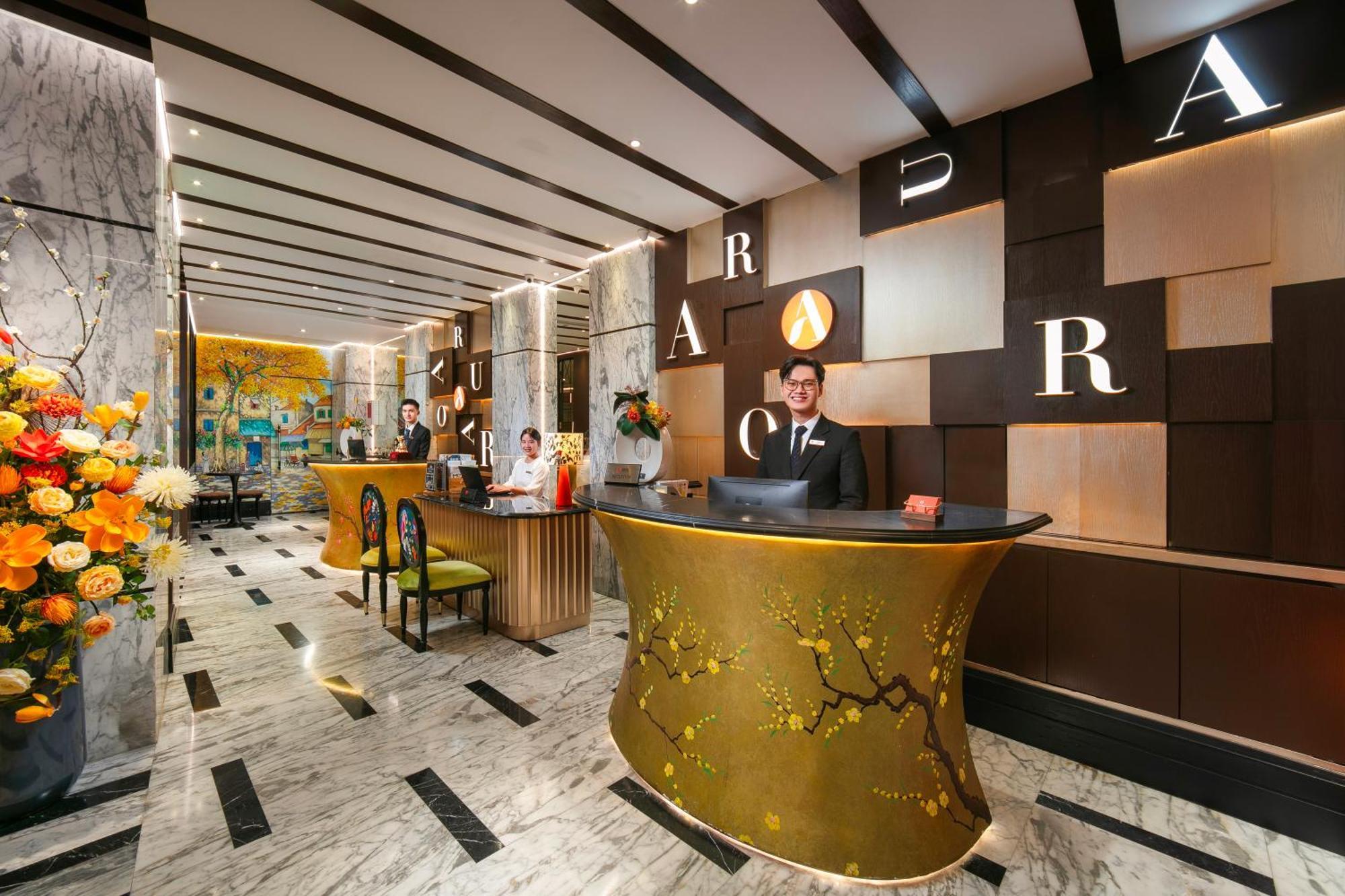 Aurora Premium - A Lifestyle Hotel Hanoi Bagian luar foto