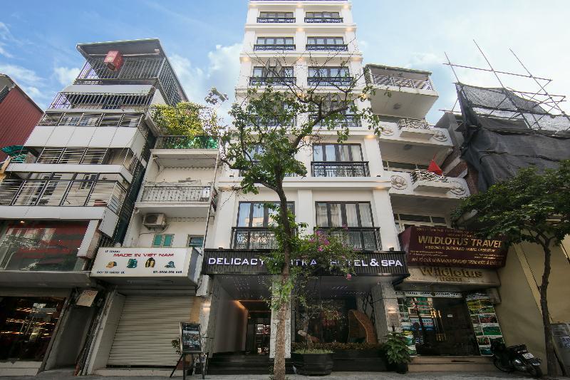 Aurora Premium - A Lifestyle Hotel Hanoi Bagian luar foto